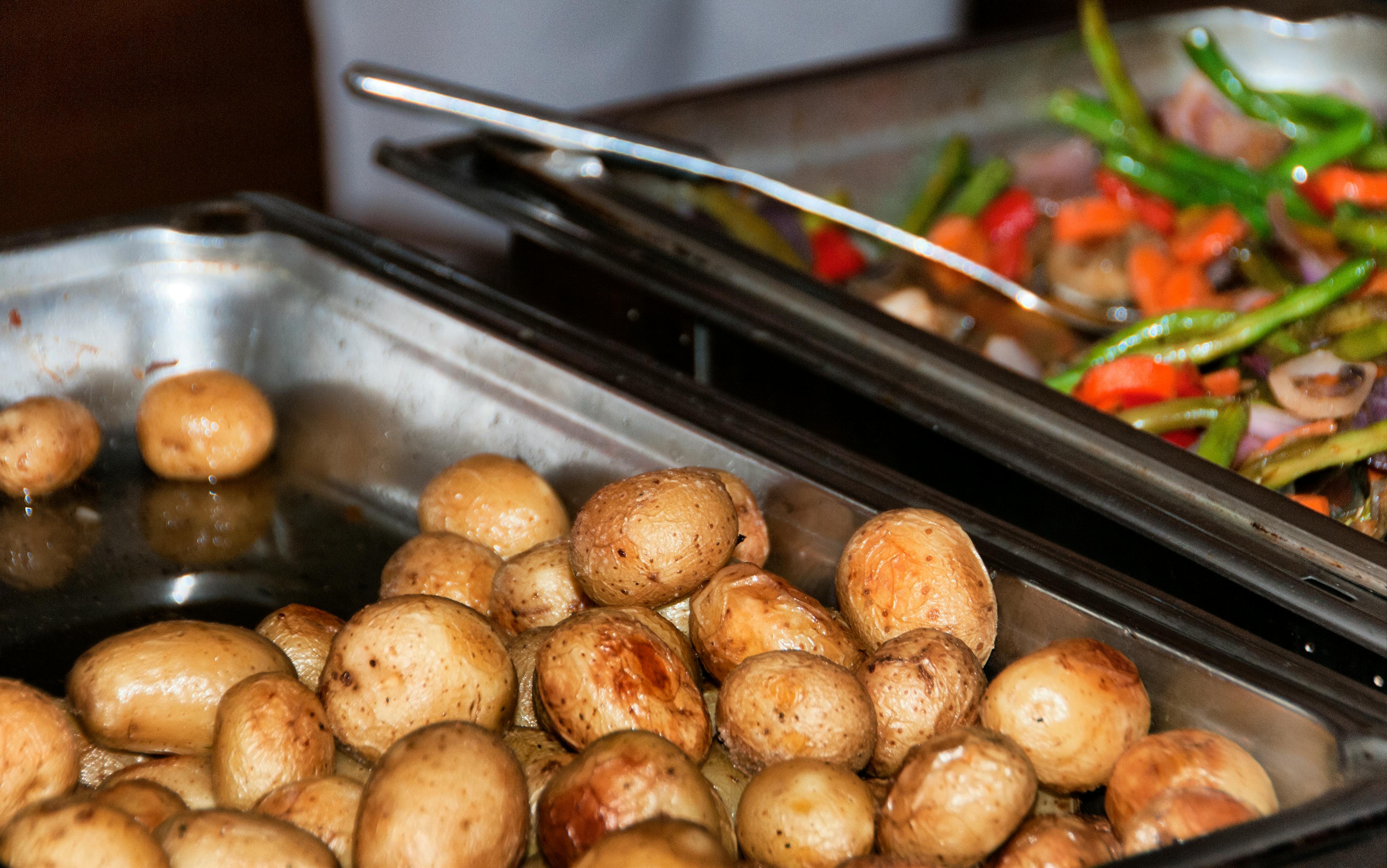 Free stock photo of baby potatoes, christmas dinner, dinner