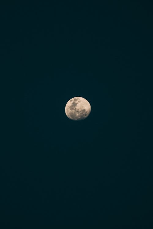 Pleine Lune Dans Le Ciel