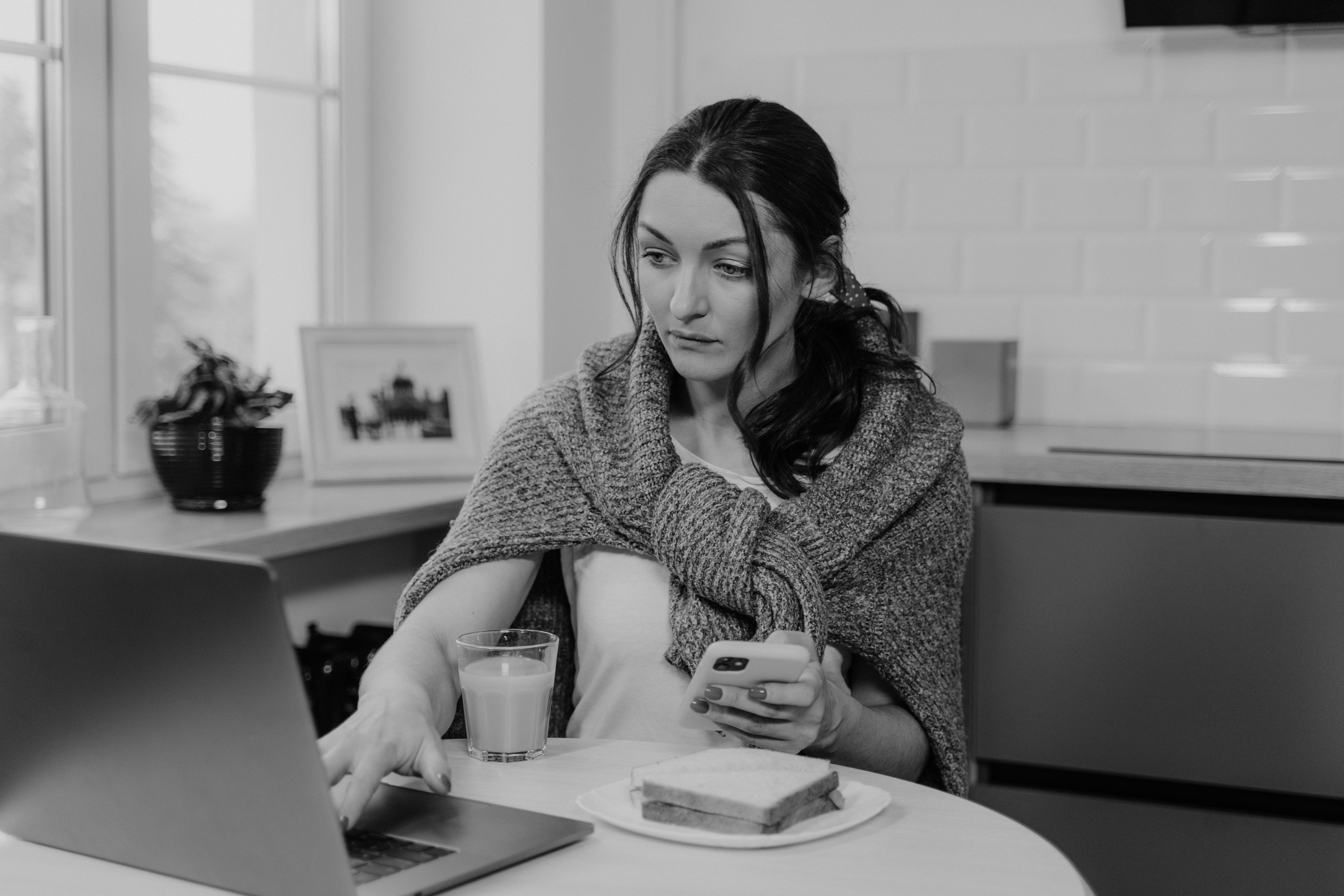 Home distractions harm remote workers’ wellbeing and productivity, study finds — Photo by Tima Miroshnichenko on Pexels