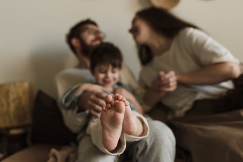 Photo of a Little Boy's Feet