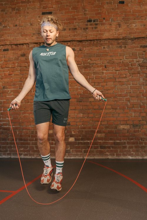 Person Jump Roping Jpg Person Doing Jump Rope · Free Stock Photo