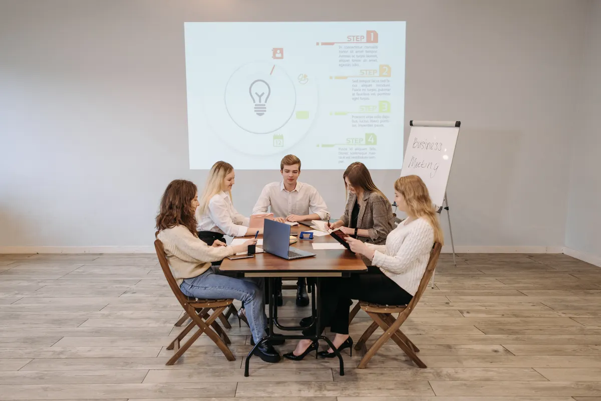 business meeting strategy session