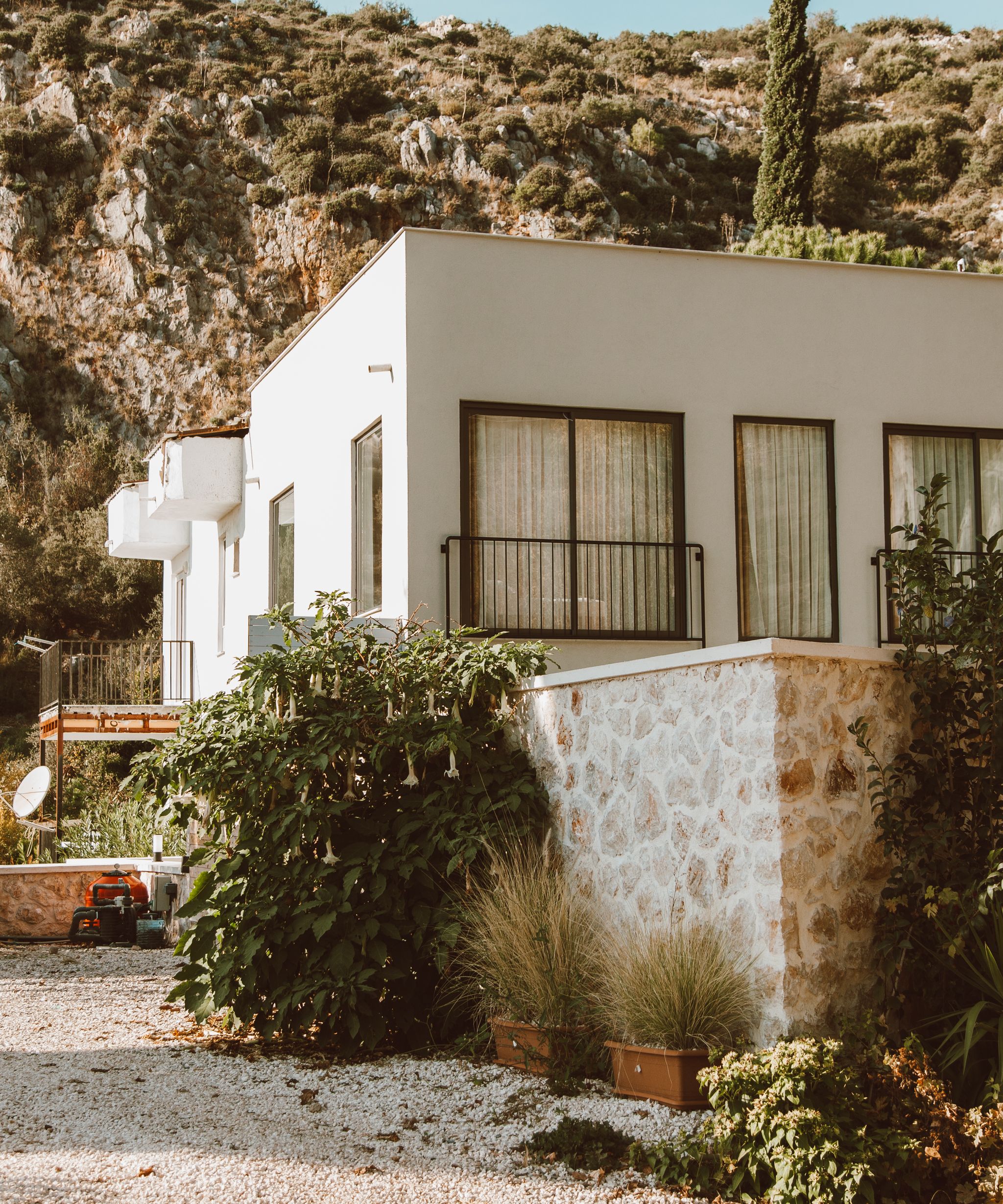 Exterior of a family home