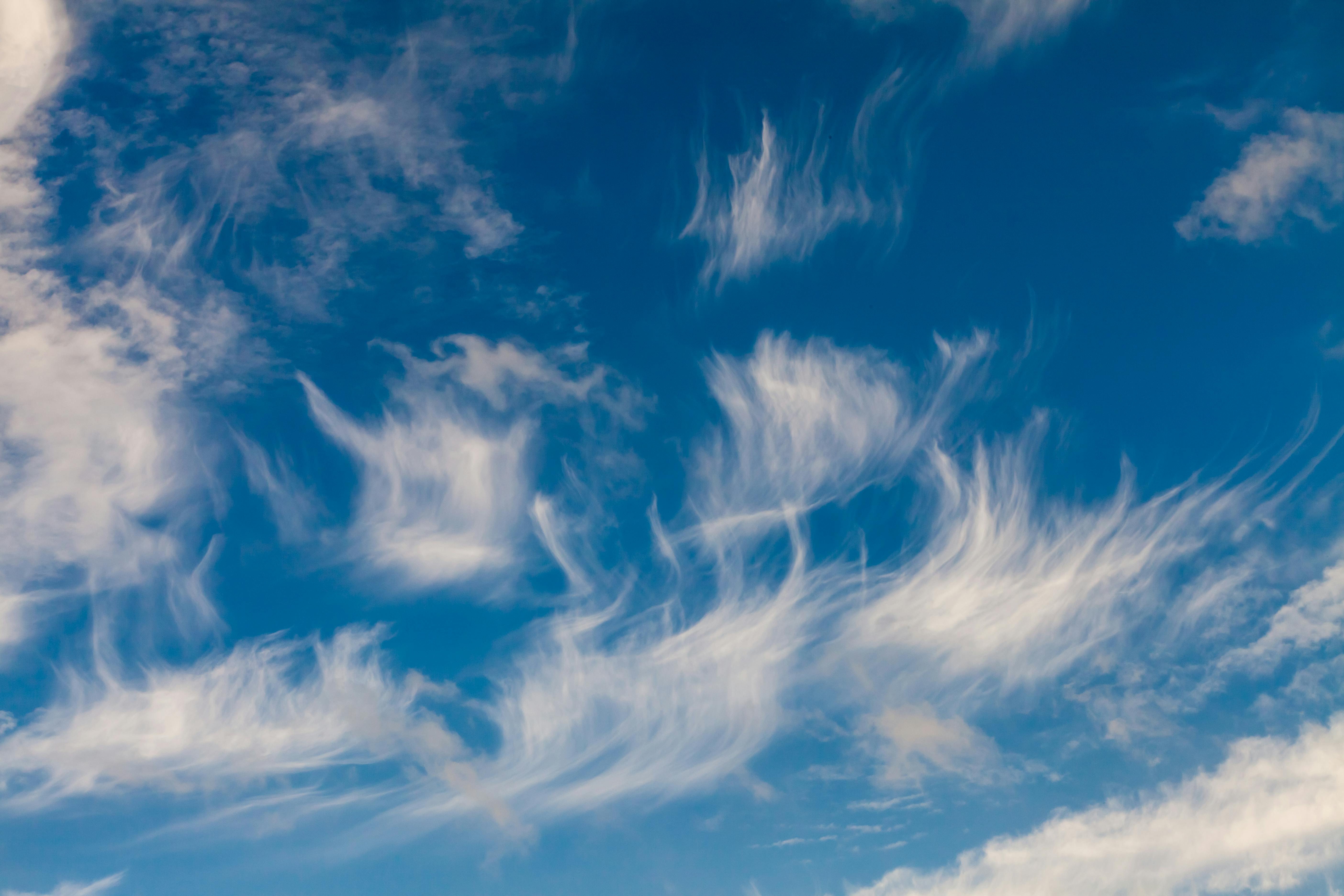 High Wispy Cirrus Clouds Thickening