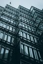 Grayscale Photo of Concrete Building