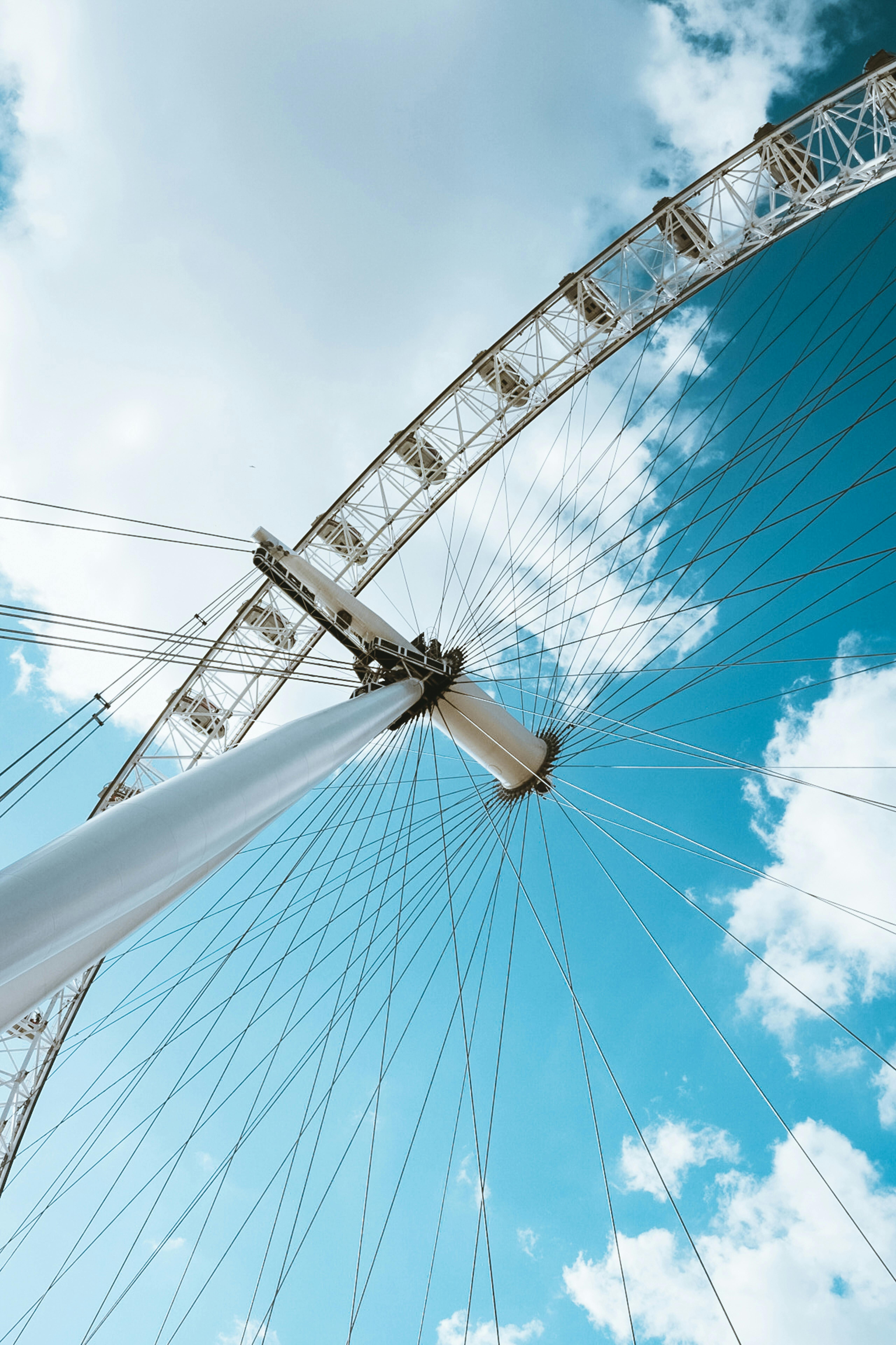 london eye close up