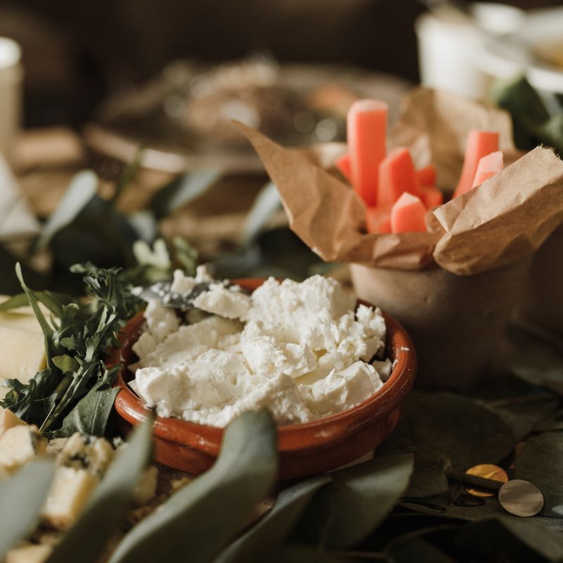 Family-Friendly Blended Cottage Cheese and Chive Dip