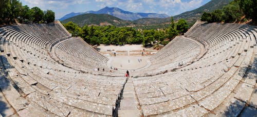 Free The Ancient Theatre of Epidaurus Stock Photo