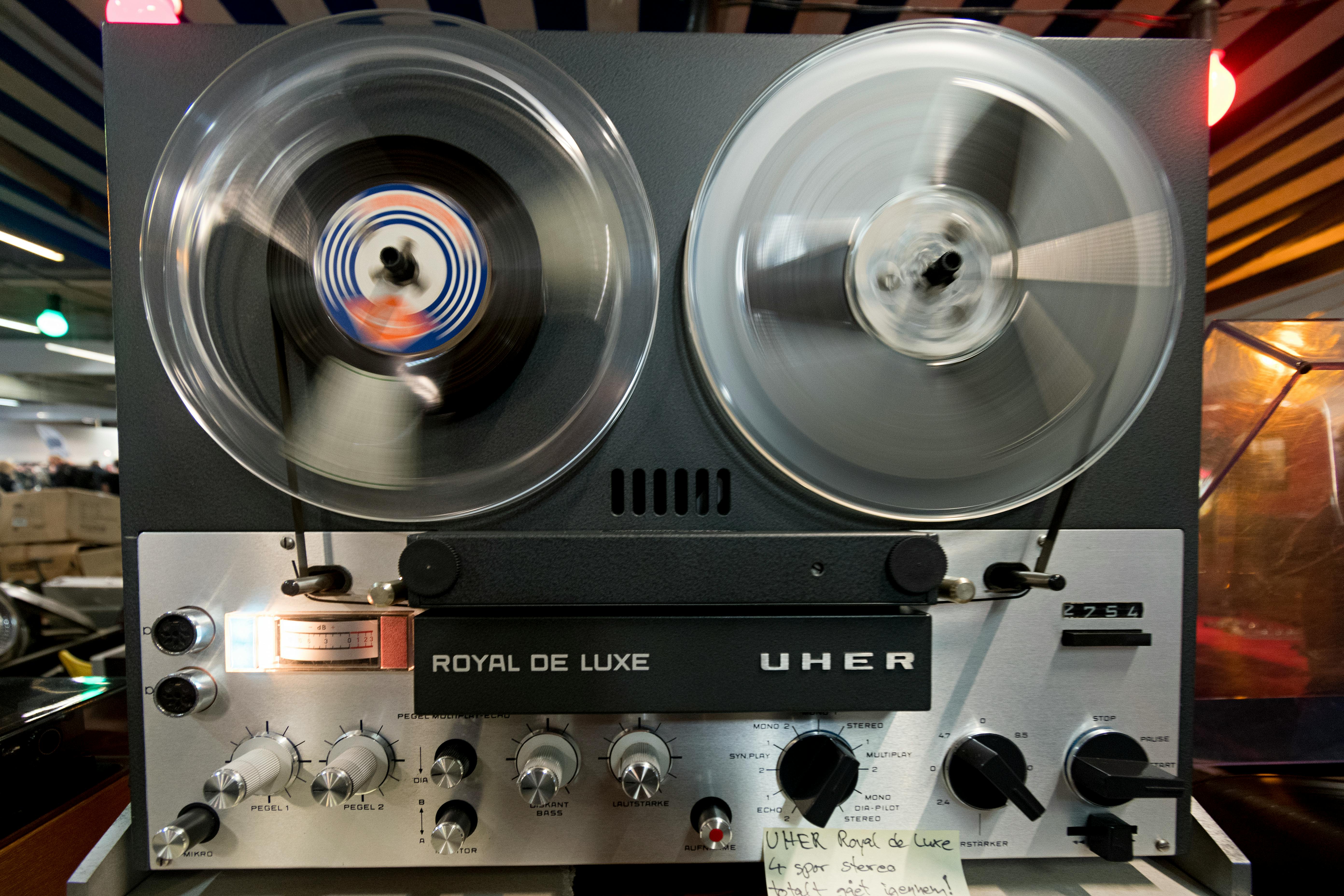Free stock photo of recorder, Reeltoreel tape recorder, tape