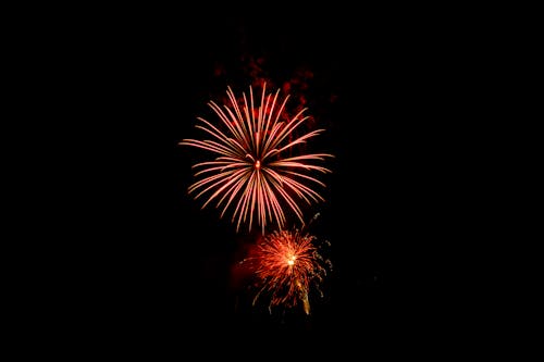 Free Fire Works Stock Photo