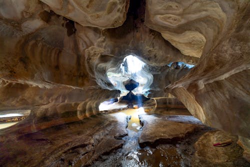 Photo of an Underground Cave