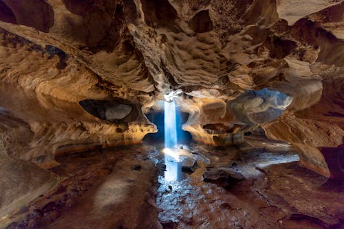 Photo of Formations in a Cave