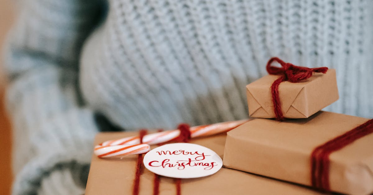 How to make a gift wrapping ribbon