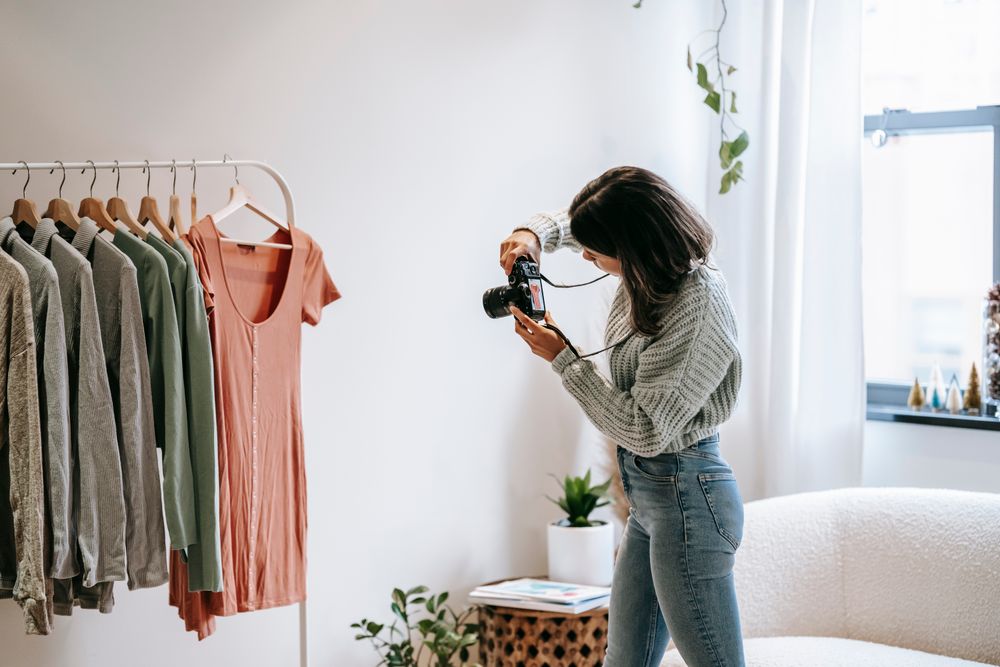 studio product photography for clothing — hero and lifestyle images