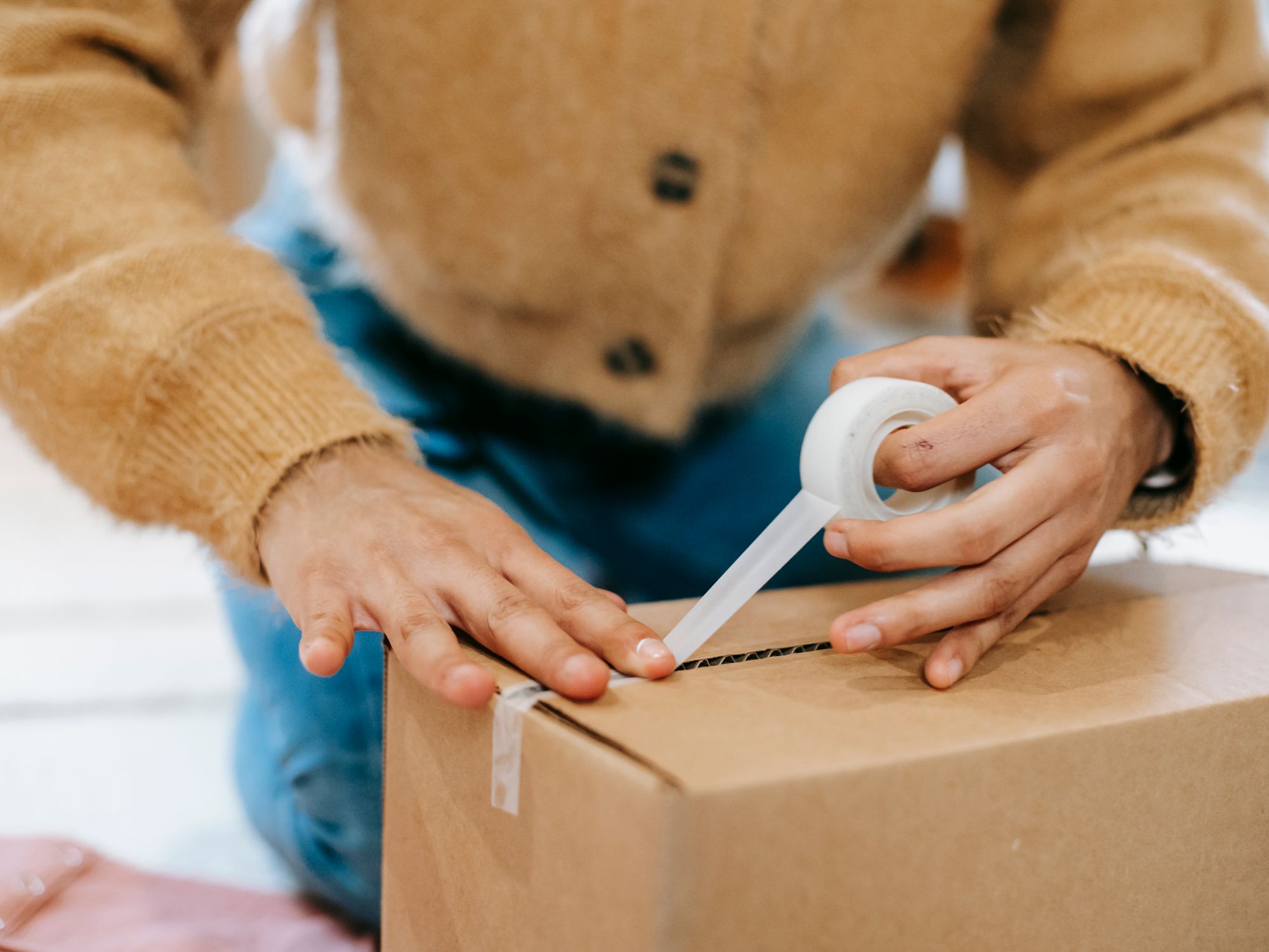Furniture & Delivery in Hackney Wick, East London — movers delivering furniture from a van