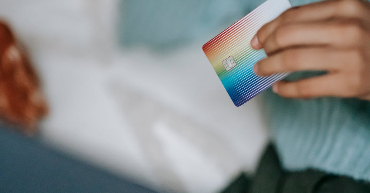 making money from home - person took out credit card