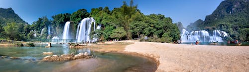 Immagine gratuita di acqua, bellissimo, cascata