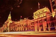 Time Lapse Photography Of Clock Tower During Nighttime