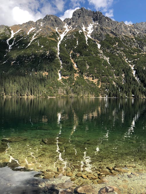 Základová fotografie zdarma na téma hora, jezero, krajinné fotografie