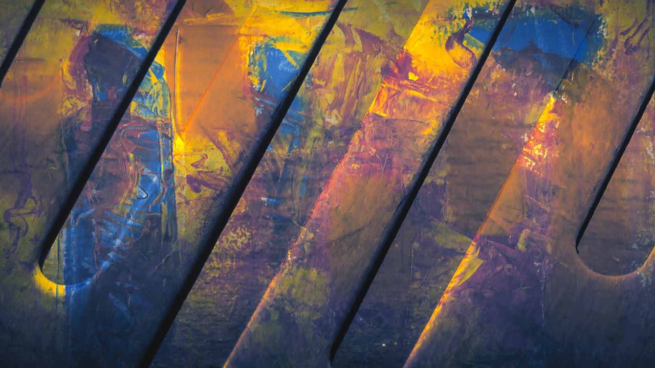 colorful abstract texture with dynamic strokes ideal for modern art th