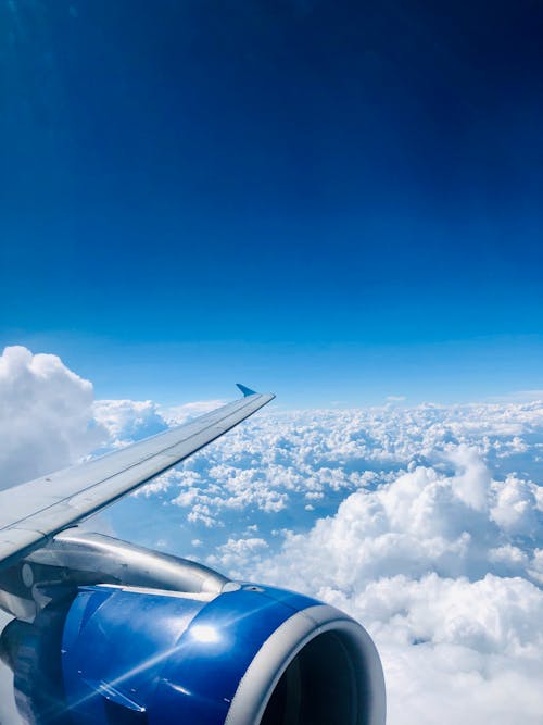 Gratis stockfoto met blauwe lucht, cloudscape, stapelwolken