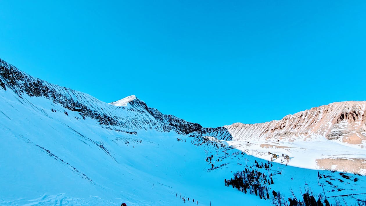Foto stok gratis biru, dingin, gunung