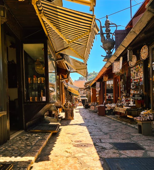 Fotos de stock gratuitas de adoquín, arquitectura, callejón