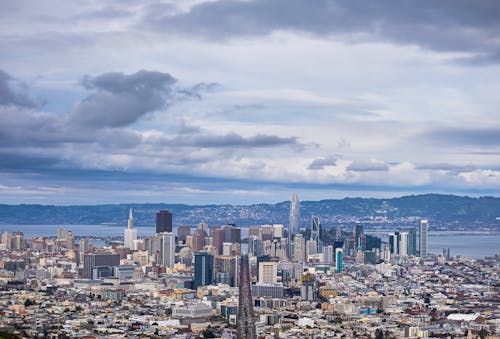 Aerial Photography of a City