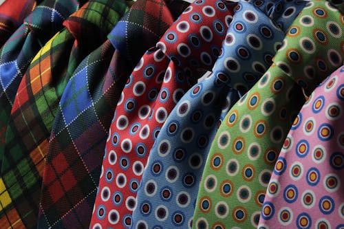 Kostnadsfri bild av mode, ränder, slipsar