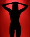 A Silhouette of a Woman