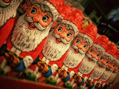 Free Santa Claus Chocolate Figurine Stock Photo