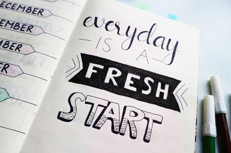 digital planner finance page with a simple checklist