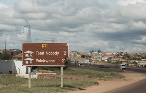 Road Sign on the Roadside