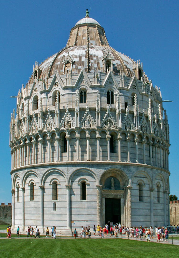 Battistero Di San Giovanni Under Blue Sky