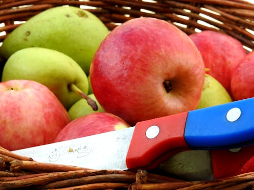 Free stock photo of red apples