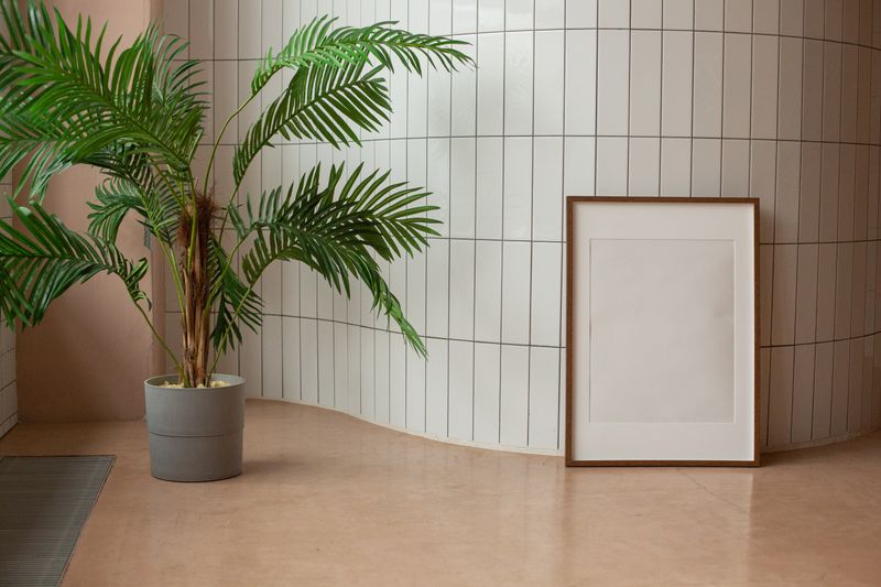 Correctly proportioned wall art scale in a living room