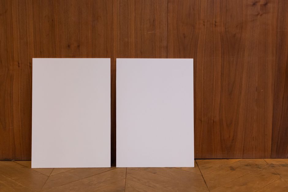 Stretching needs a margin of spare canvas to wrap and staple