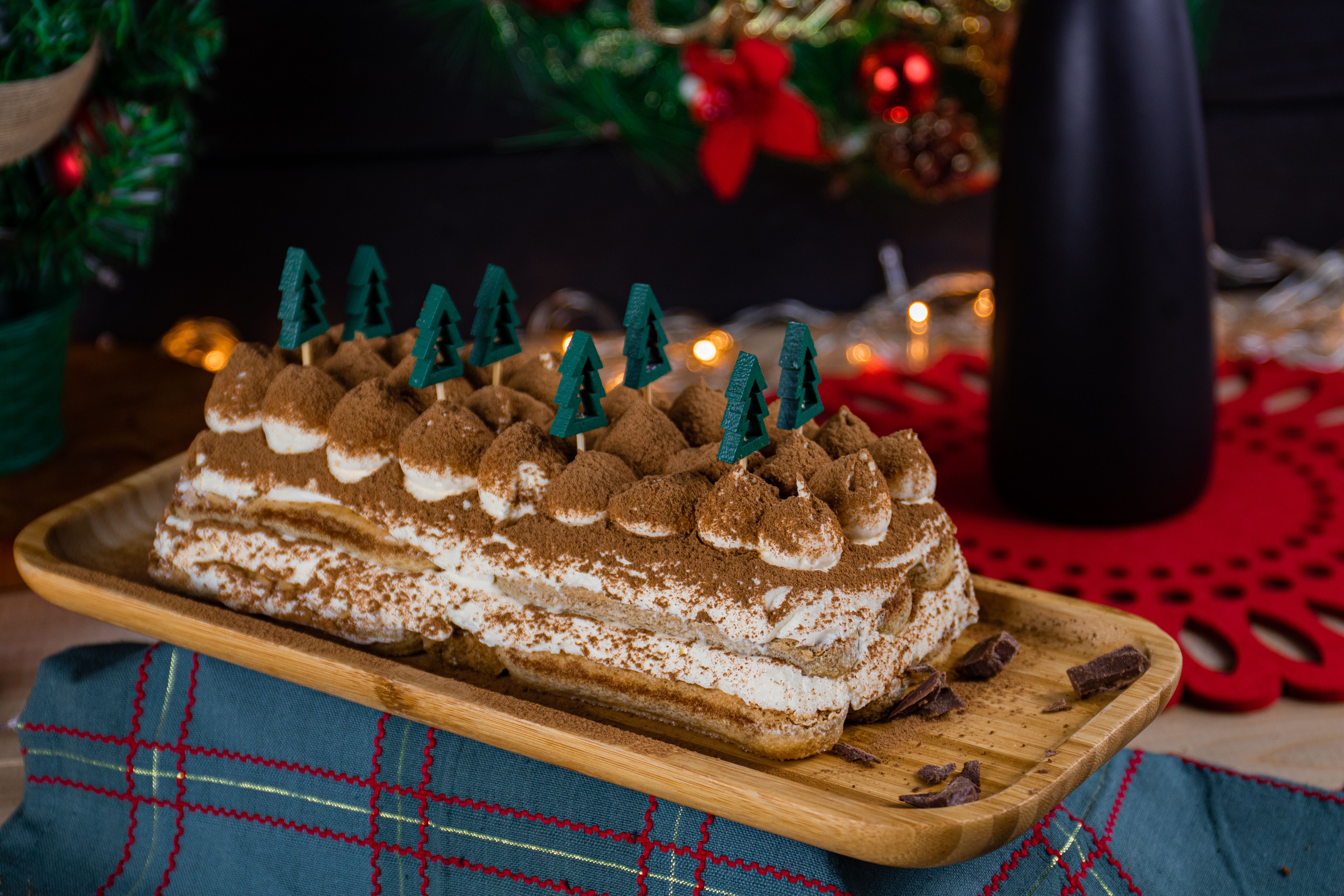Berry-Swirled Tiramisu with Salted Caramel