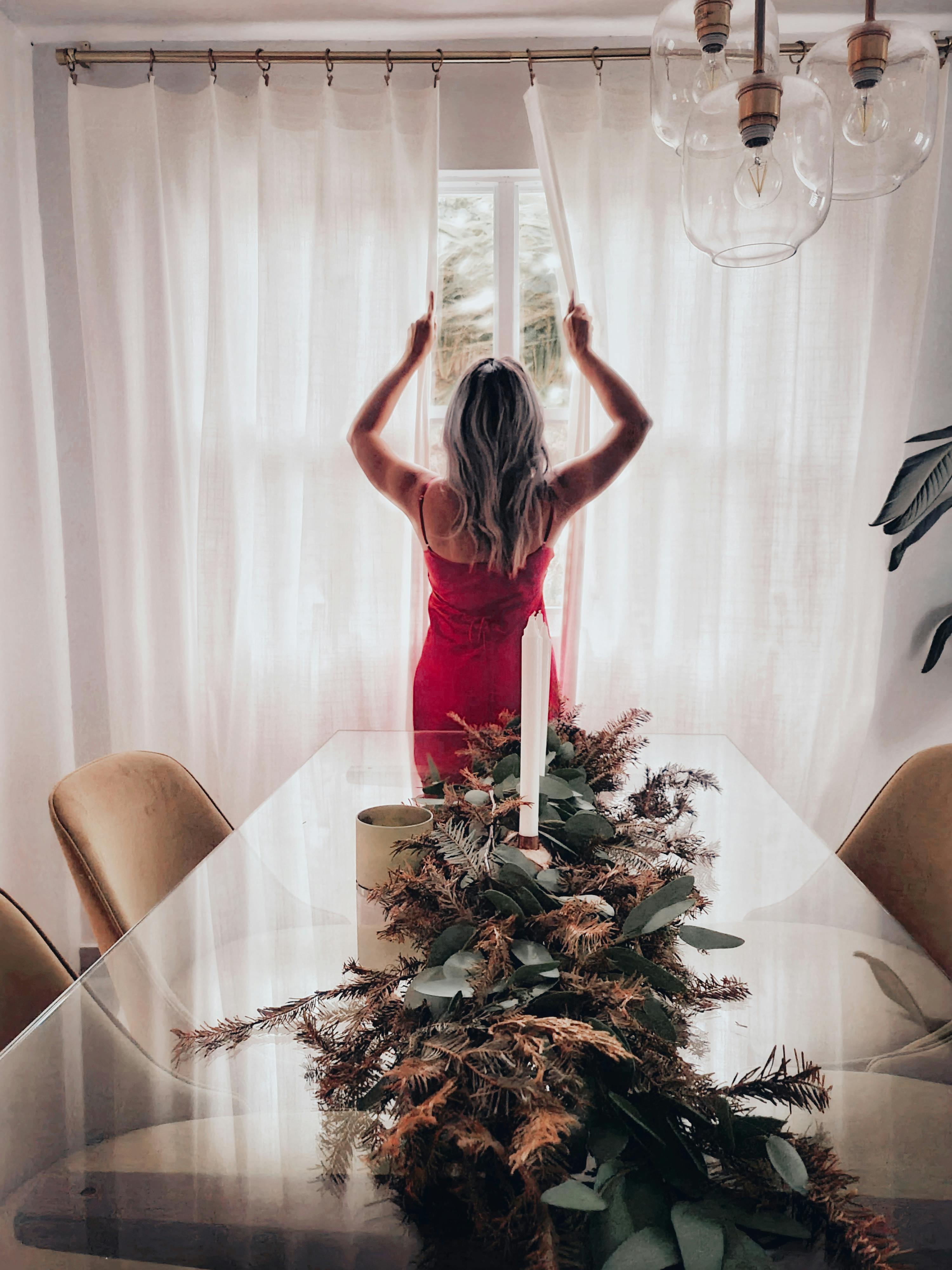 Free stock photo of dinner table, housewife, pajama Stock Photo