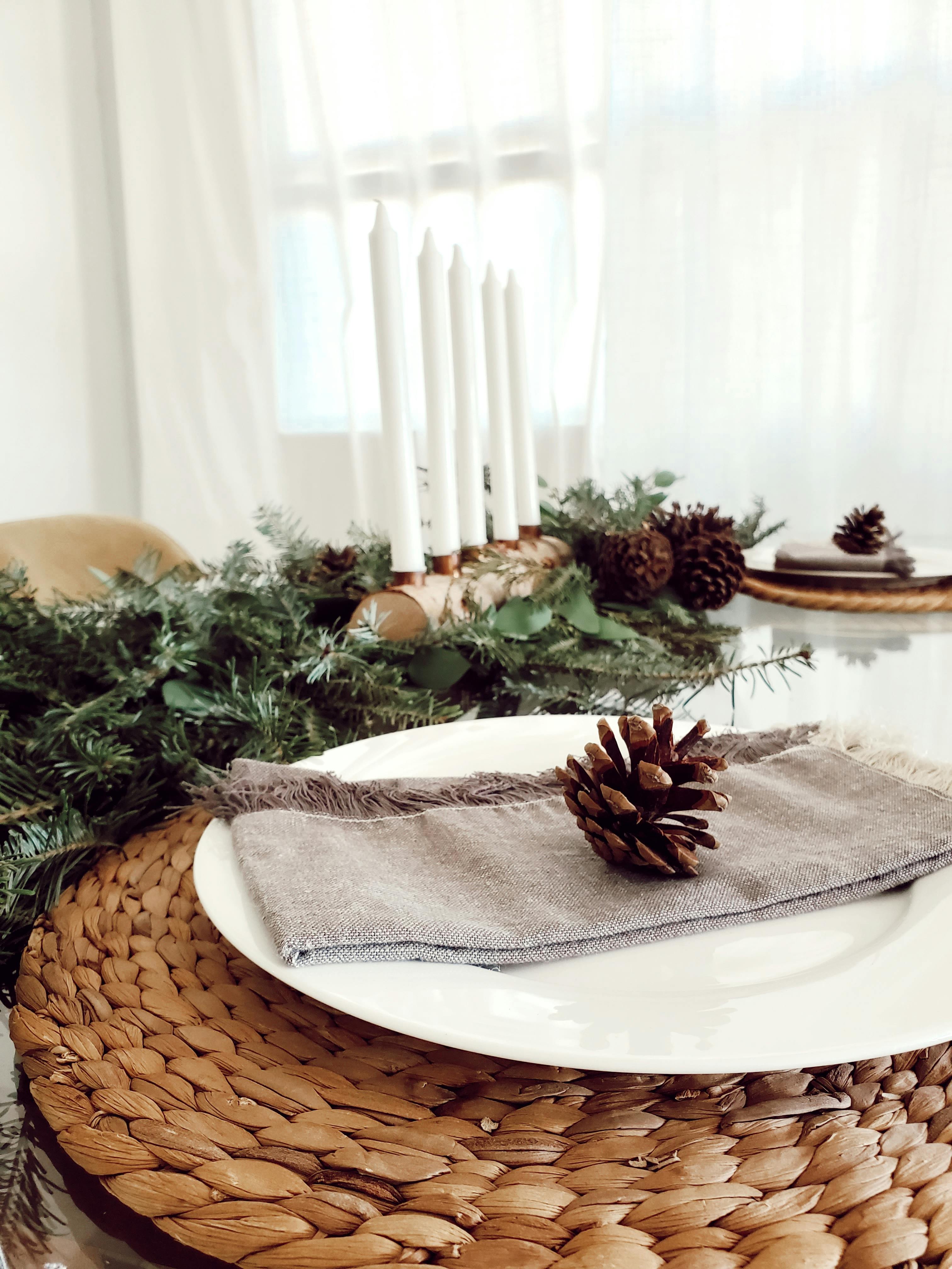 Free stock photo of christmas, christmas decor, christmas dinner Stock Photo
