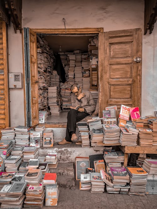 Immagine gratuita di leggendo, libri, marocco