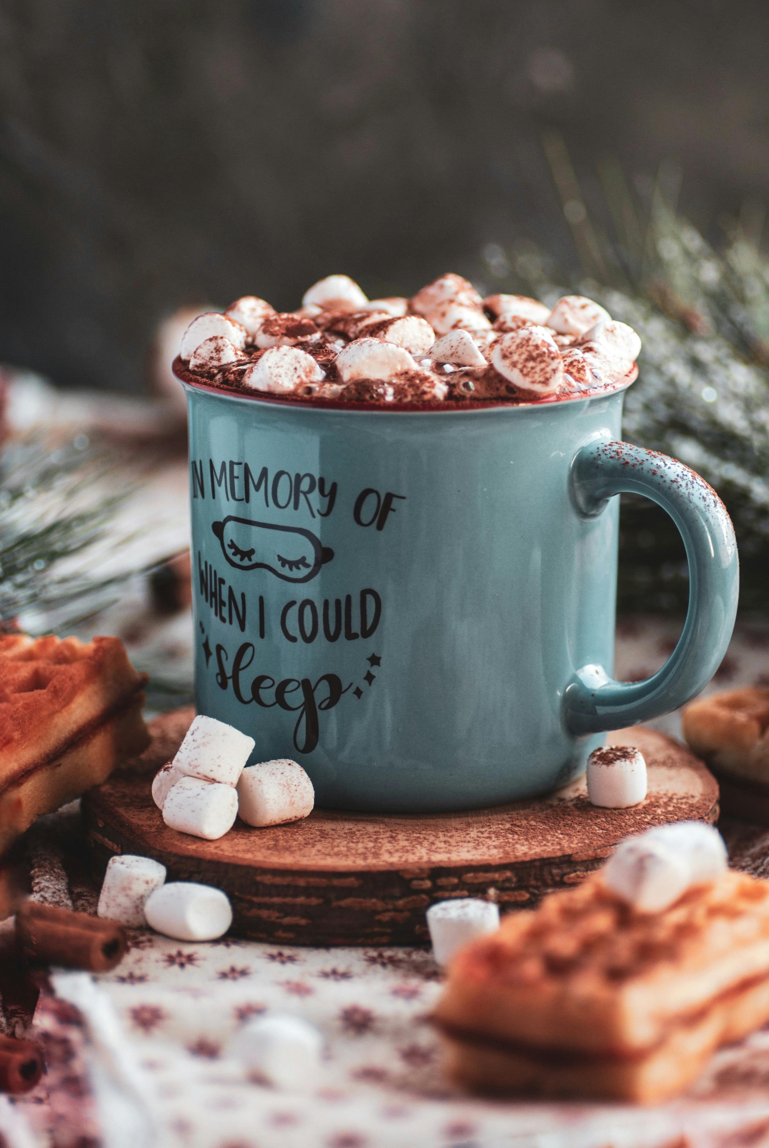 Hot Cocoa Fabric Wallpaper and Home Decor  Spoonflower