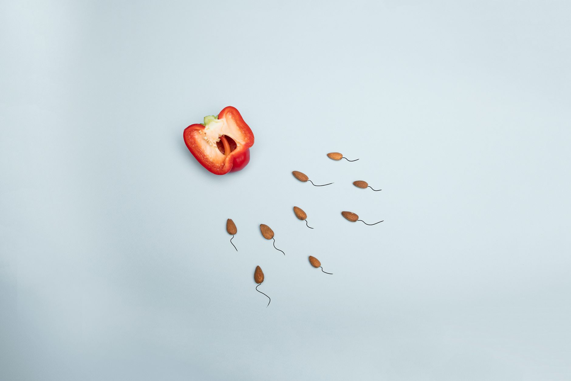 A Bell Pepper on the Table