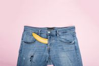 Denim Jeans on the Table