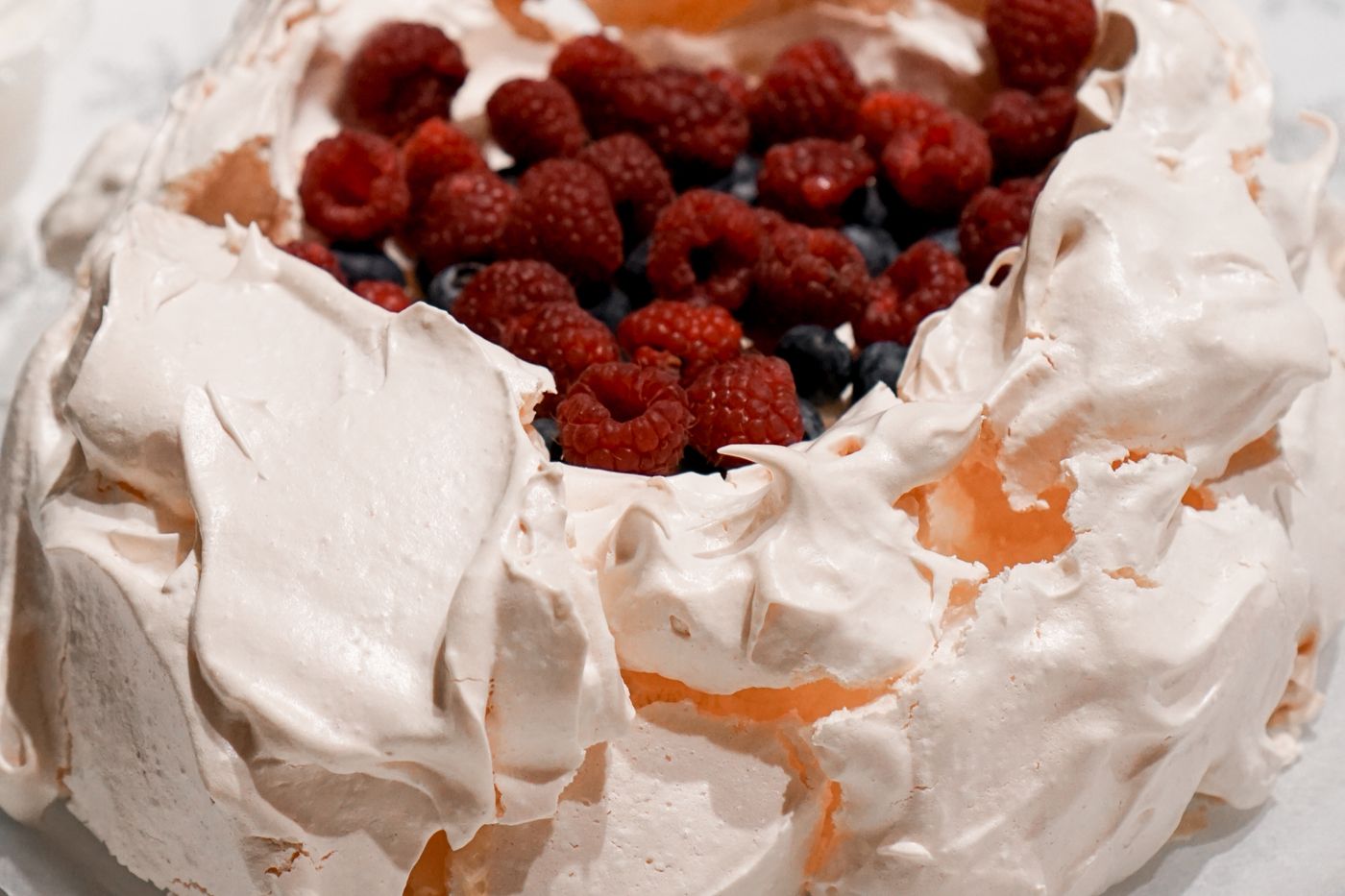 Pavlova aux fruits
