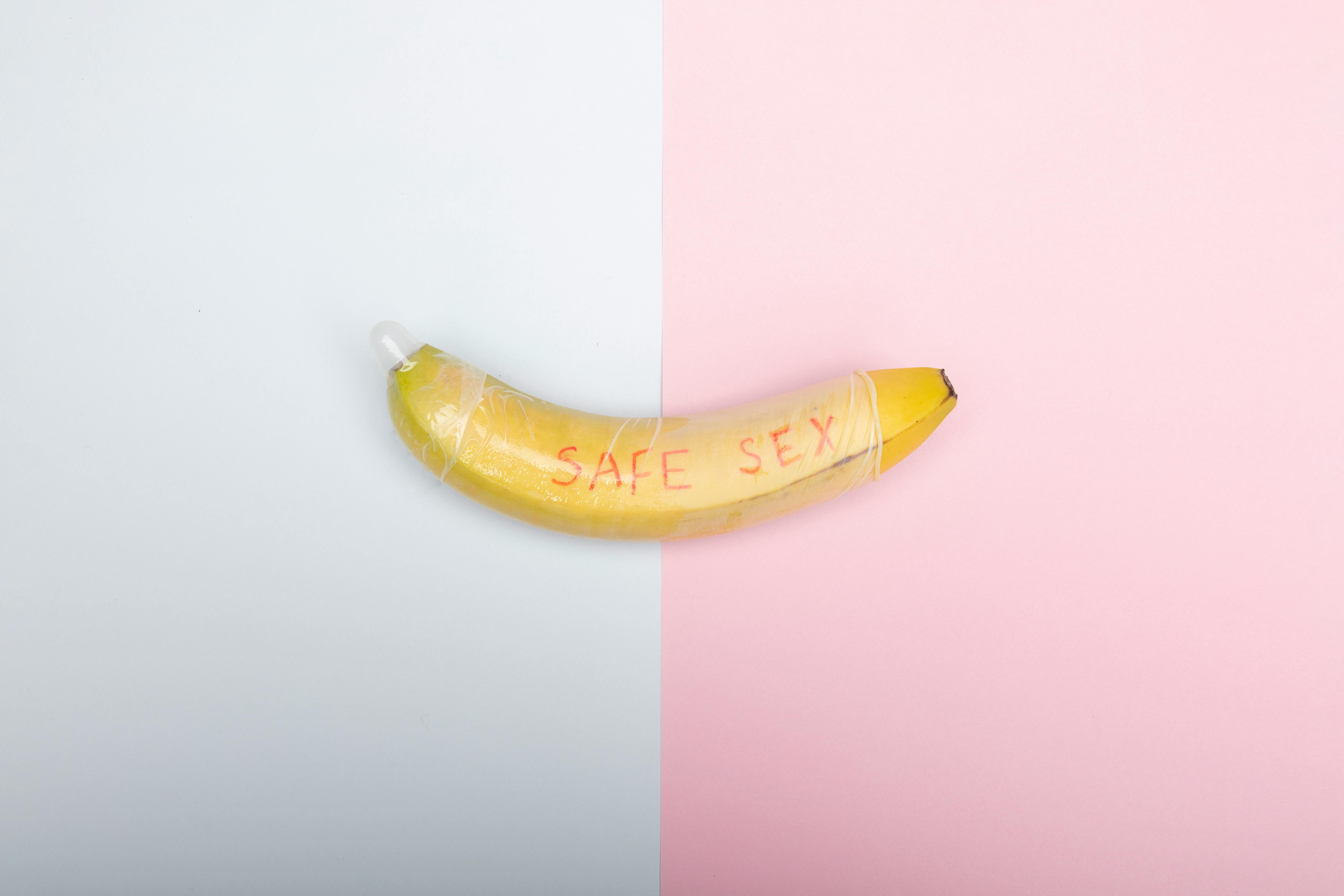 Yellow Banana on Pink Surface · Free Stock Photo