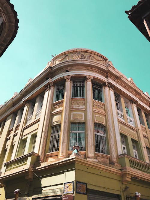 Ingyenes stockfotó alacsony szögű felvétel, colombia, épület témában