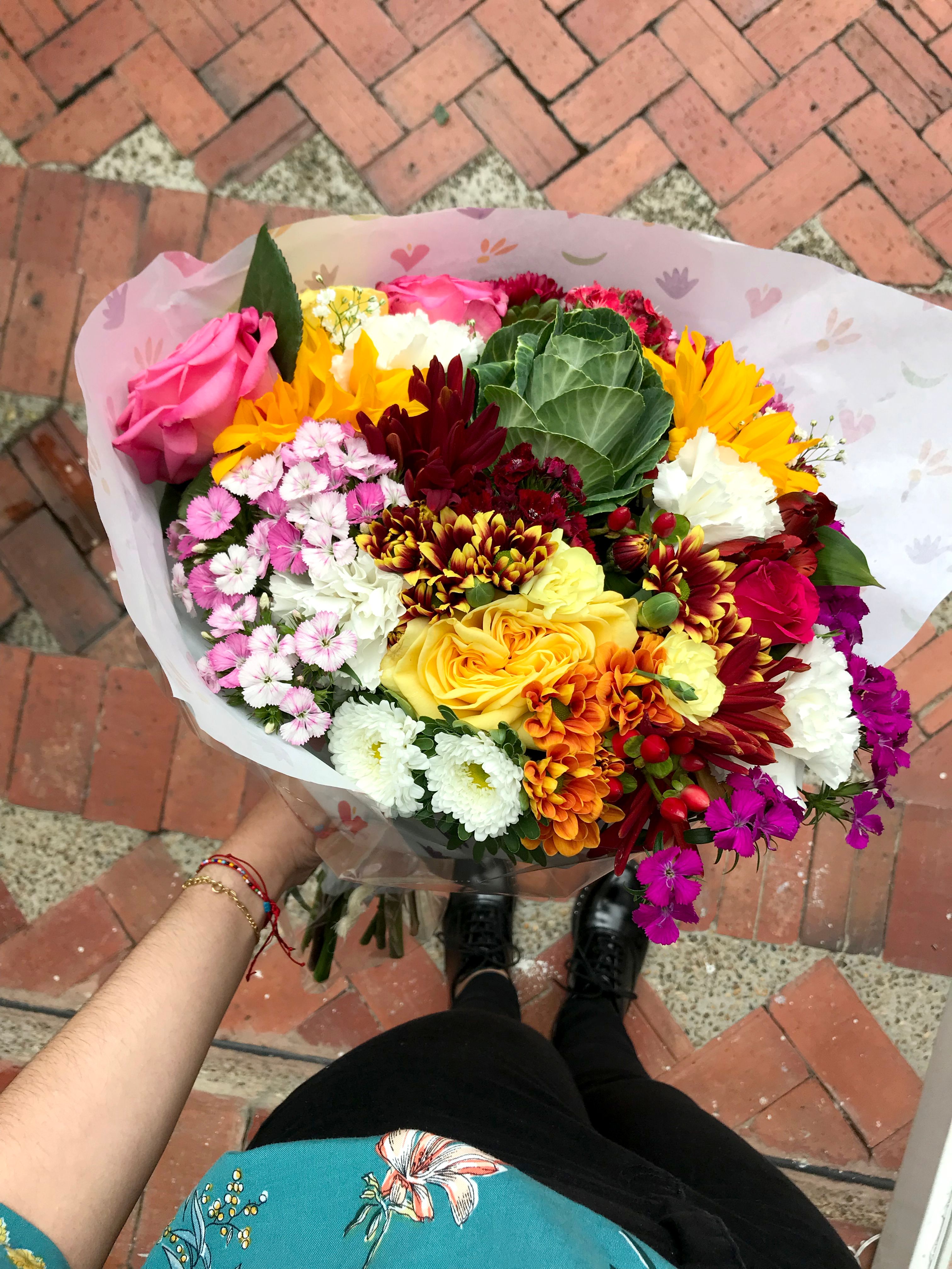 Bouquet de fleurs Colombie