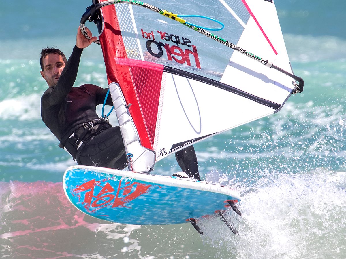 Windsurfer on the Columbia