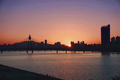 Free stock photo of bridge, han river, korea